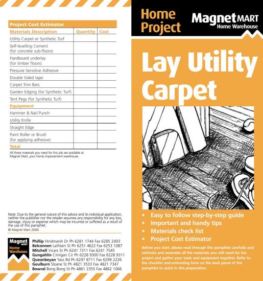 Lay Utility Carpet