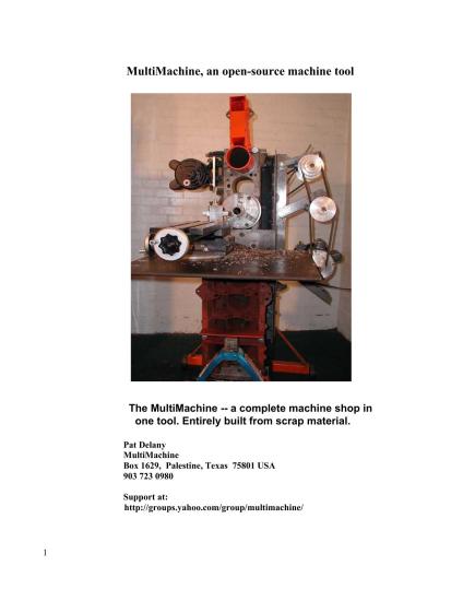 How to build a Multimachine