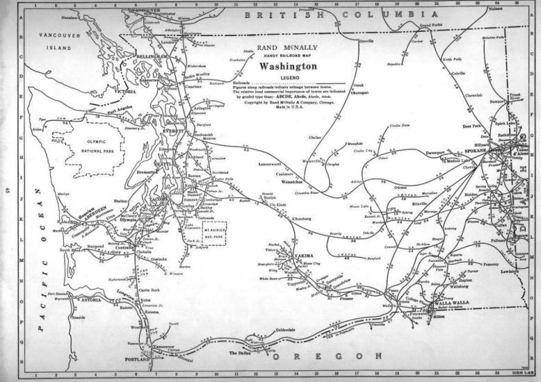 Washington Railroads 1948