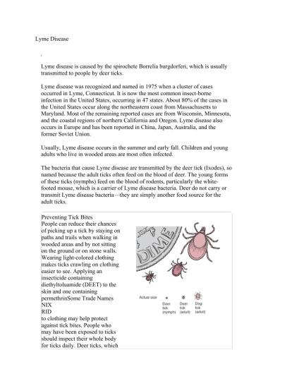 Lyme Disease