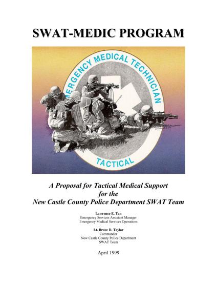 SWAT-MEDIC PROGRAM