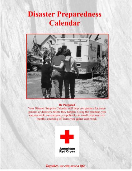 Preparedness Calendar lite