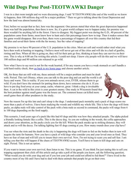 Wild Dogs