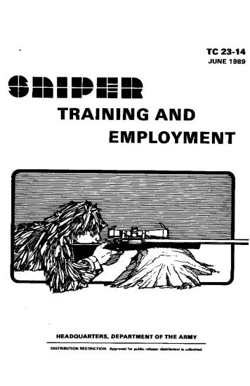 TC 23-14. Sniper Training & Employment.
