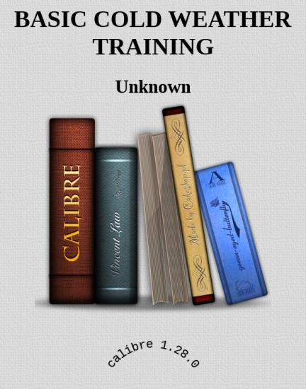 BASIC COLD WEATHER TRAINING