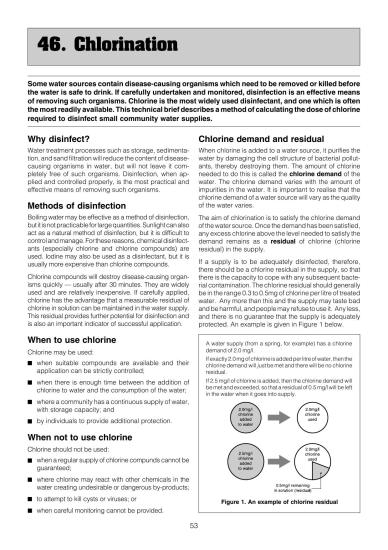 Chlorination